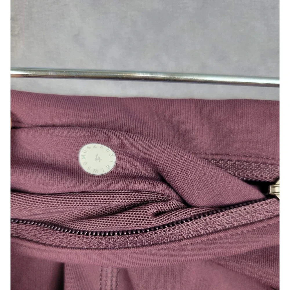 Lululemon Align High‎ Rise Pocket Leggings Plum Size 4